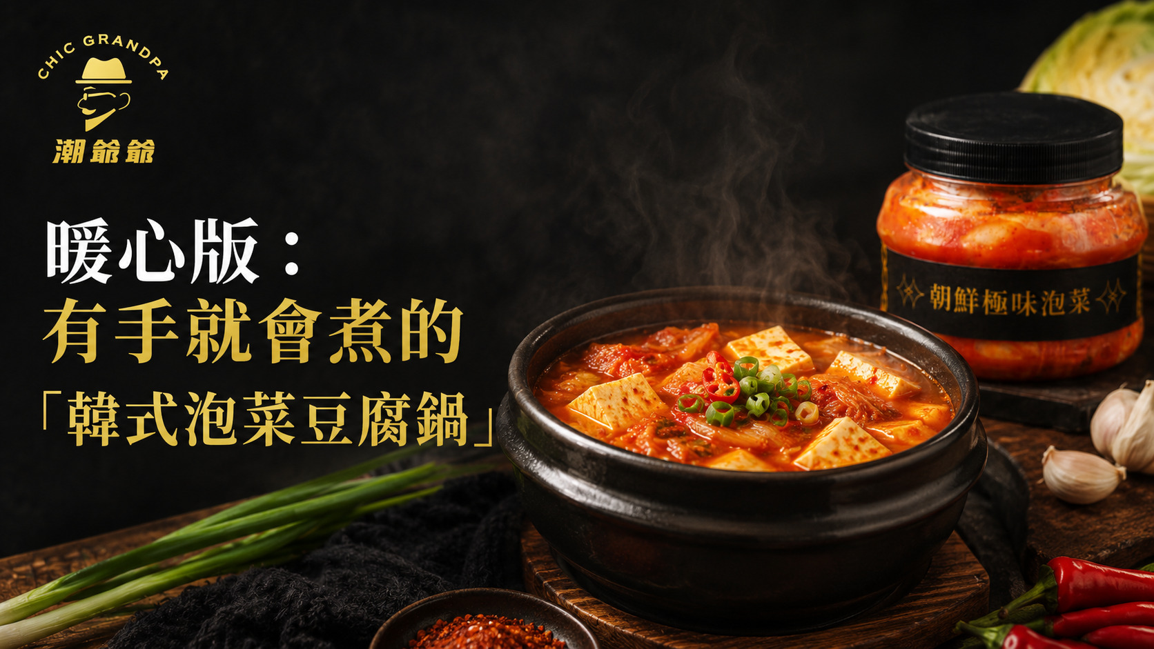 暖心版:有手就會煮的「韓式泡菜豆腐鍋」